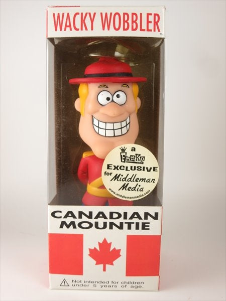 Dudley Do-Right カナガ国旗パッケージ版 2000体限定 [ダドリーの大冒険] FUNKO(ファンコ) Wacky Wobbler(ワッキーワブラー) ボブルヘッド