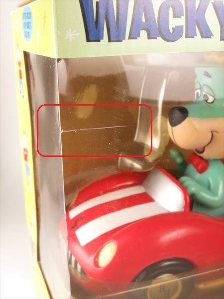 珍犬ハックル レッドカー Funko Funatics75体限定 [ハンナバーベラ] FUNKO(ファンコ) Wacky Wobbler(ワッキーワブラー) ボブルヘッド