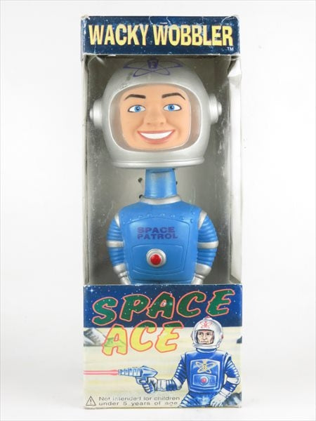 【箱傷】 スペースエース [SPACE ACE] FUNKO(ファンコ) Wacky Wobbler(ワッキーワブラー) ボブルヘッド