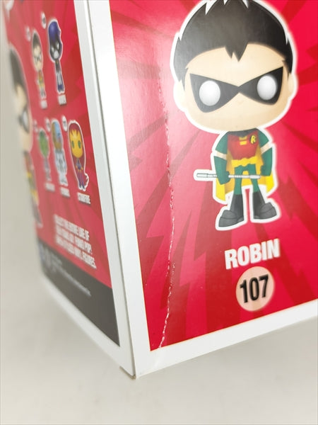 【箱傷】 ロビン [ティーンタイタンズ] FUNKO(ファンコ) POP! TELEVISION 107