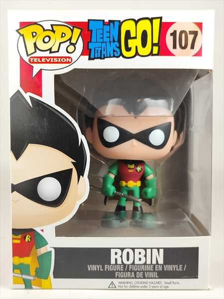 【箱傷】 ロビン [ティーンタイタンズ] FUNKO(ファンコ) POP! TELEVISION 107