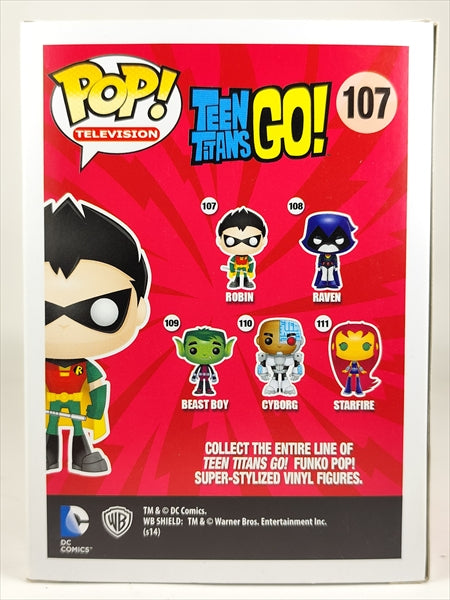 【箱傷】 ロビン [ティーンタイタンズ] FUNKO(ファンコ) POP! TELEVISION 107