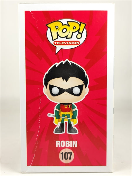 【箱傷】 ロビン [ティーンタイタンズ] FUNKO(ファンコ) POP! TELEVISION 107