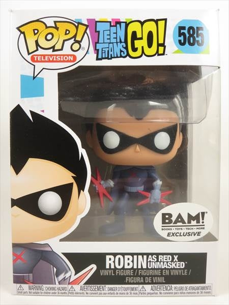 ロビン レッドＸ アンマスク [ティーンタイタンズ] FUNKO(ファンコ) POP! TELEVISION 585
