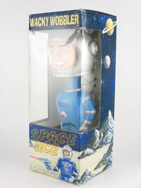 【箱傷】 スペースエース [SPACE ACE] FUNKO(ファンコ) Wacky Wobbler(ワッキーワブラー) ボブルヘッド