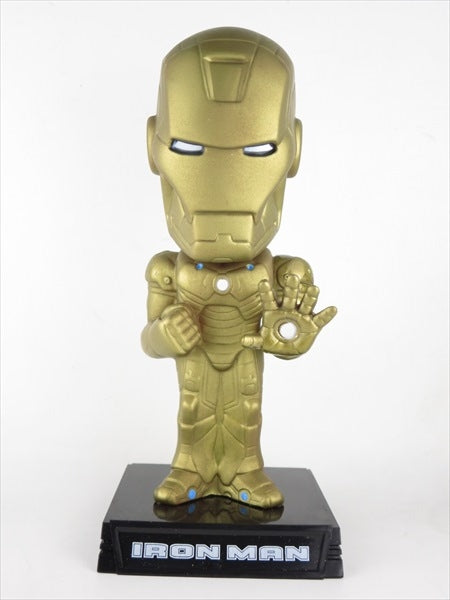 アイアンマン ゴールド 2008年コミコン限定480体 FUNKO(ファンコ) Wacky Wobbler(ワッキーワブラー) ボブルヘッド