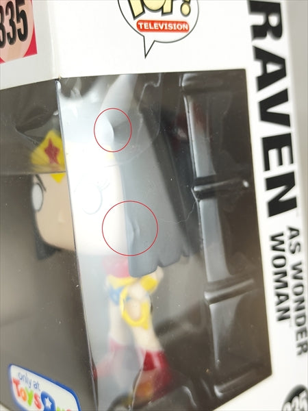 【箱傷】 レイブン as ワンダーウーマン [ティーンタイタンズ] FUNKO(ファンコ) POP! TELEVISION 335