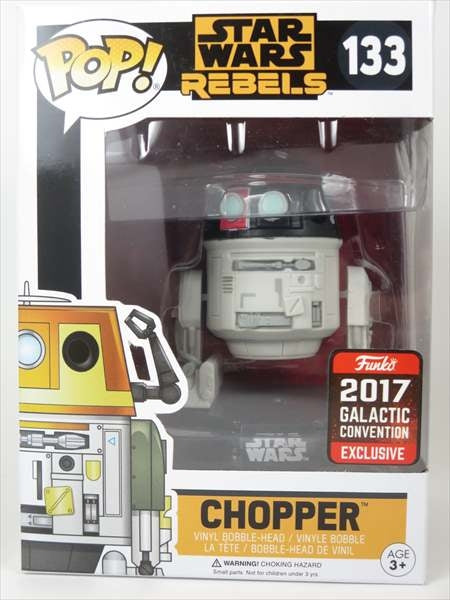 チョッパー 2017年 GALACTIC CONVENTION EXCLUSIVE [STARWARS(スターウォーズ)] FUNKO POP!(ファンコ) ボブルヘッド