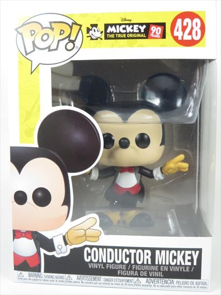 【箱傷】 コンダクター・ミッキー [ミッキー90th] FUNKO(ファンコ) POP! 428