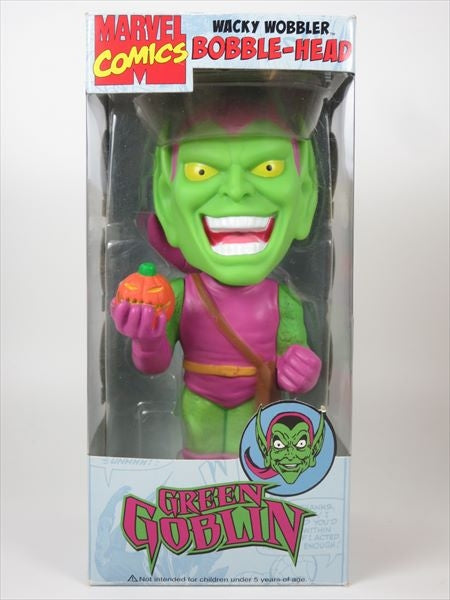 グリーンゴブリン CHASE [スパイダーマン] FUNKO(ファンコ) Wacky Wobbler(ワッキーワブラー) ボブルヘッド