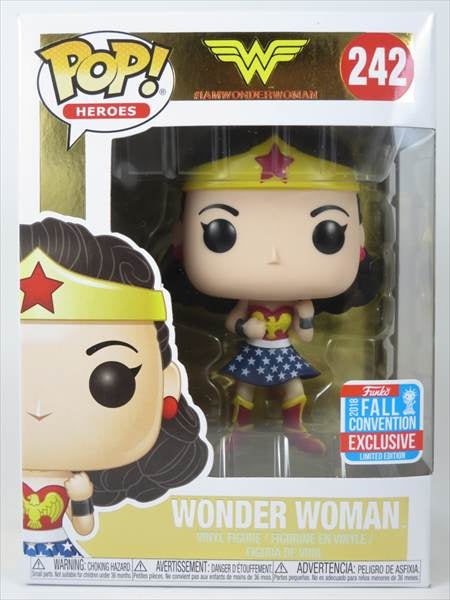 ワンダーウーマン ファーストアピアランス 2018年FALL COMBENTION限定 [ワンダーウーマン] FUNKO(ファンコ) POP! HEROES 242