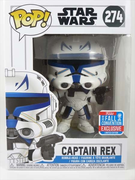 キャプテンレックス [STARWARS(スターウォーズ)] 2018年 FALL COMBENTION限定 FUNKO POP!(ファンコ) ボブルヘッド
