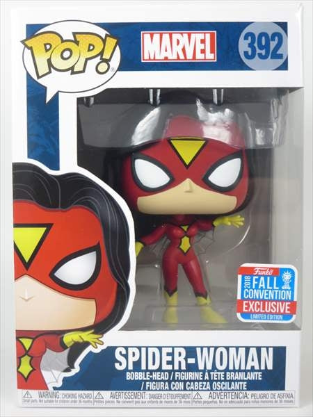 クラシックスパイダーウーマン [MARVEL] 2018年 FALL COMBENTION限定 FUNKO POP!(ファンコ) ボブルヘッド