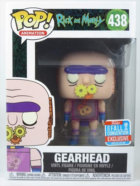 ギアヘッド 2018年FALL COMBENTION限定 [リック・アンド・モーティ] FUNKO(ファンコ) POP! ANIMATION 438