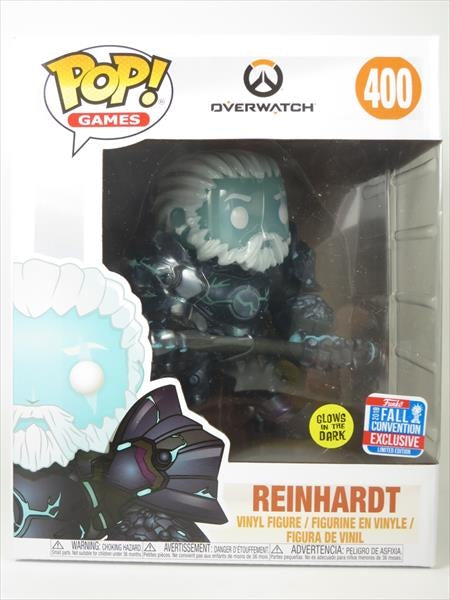 ラインハルト ６インチ 蓄光版 2018年 FALL COMVENTION限定 [オーバーウォッチ] FUNKO(ファンコ) POP! GAMES 400