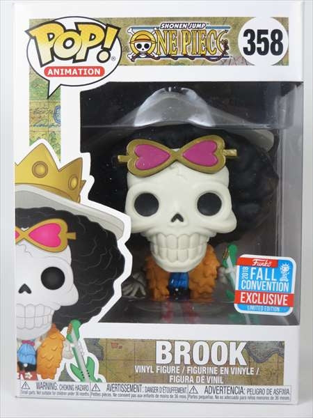 ブルック 2018年FALL COMBENTION限定 [ONE PIECE(ワンピース)] FUNKO(ファンコ) POP! ANIMATION 358