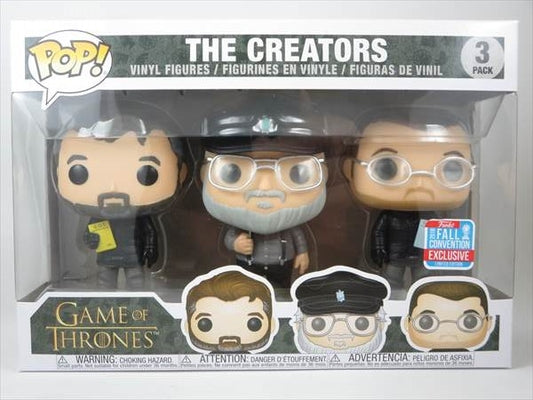 ザ・クリエイターズ 2018年FALL COMBENTION限定 [ゲームオブスローンズ] FUNKO(ファンコ) POP! 3PACK