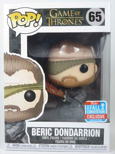 ベリック・ドンダリオン 2018年FALL COMBENTION限定 [ゲームオブスローンズ] FUNKO(ファンコ) POP! 65