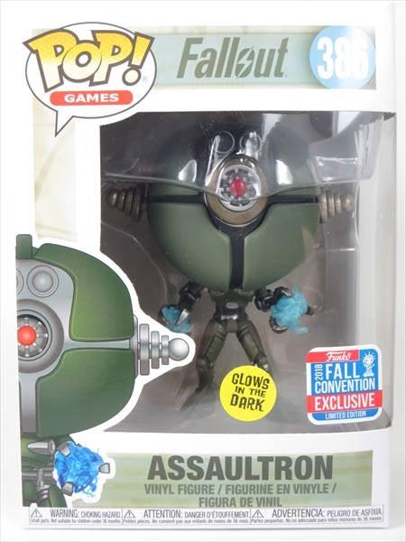 アサルトロン 蓄光版 [フォールアウト] 2018年 FALL COMBENTION限定 FUNKO POP!(ファンコ) フィギュア