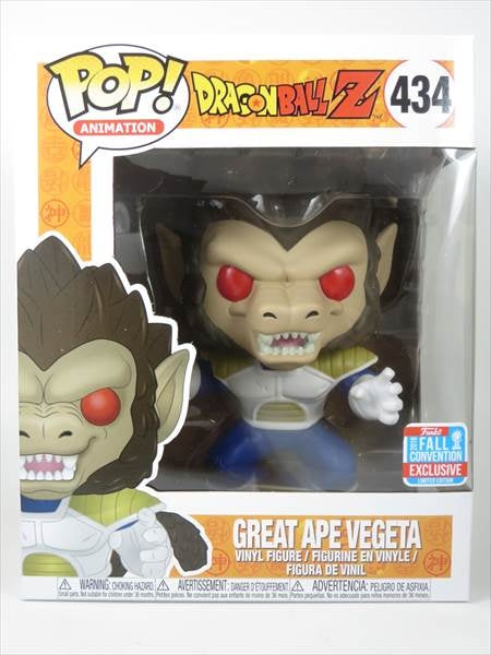 巨猿ベジータ 2018年FALL COMBENTION限定 [ドラゴンボールＺ] FUNKO(ファンコ) POP! ANIMATION 434