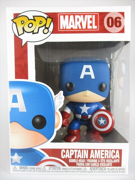 キャプテンアメリカ [MARVEL UNIVERSE] FUNKO(ファンコ) POP! MARVEL 06