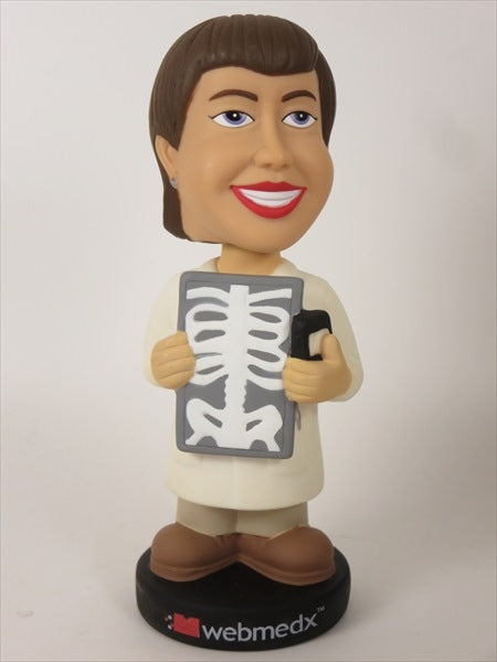 WEBMEDX ラジオロジースーパーヒーローガール FUNKO(ファンコ) Wacky Wobbler(ワッキーワブラー) ボブルヘッド