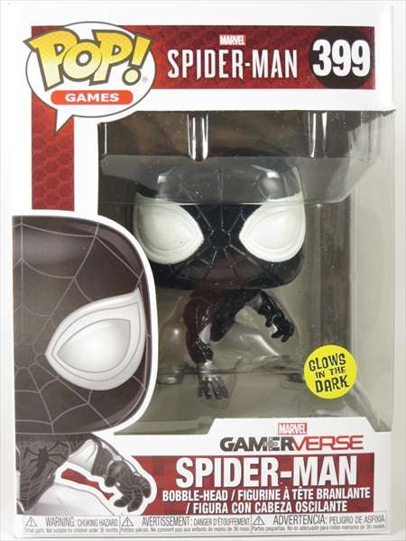 スパイダーマン ネガティブスーツ 蓄光版 [GAMERVERSE] FUNKO(ファンコ) POP! GAMES 399