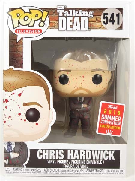 クリス・ハードウィック 血しぶき版 2018年SUMMER COMBENTION限定 [トーキング・デッド] FUNKO(ファンコ) POP! TELEVISION 541