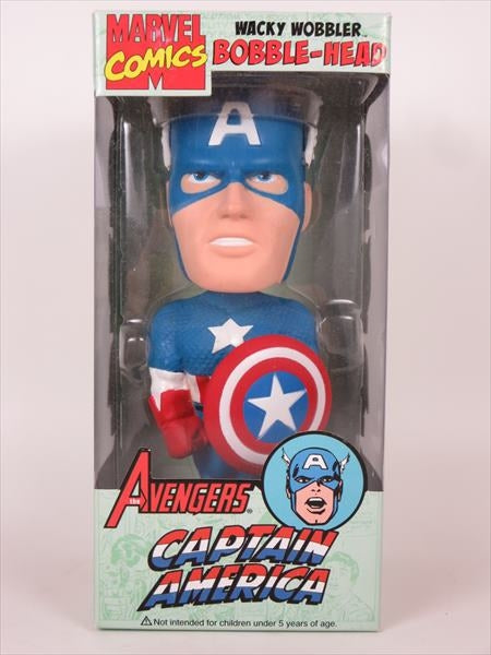 キャプテンアメリカ・クラシック CHASE [Avengers(アベンジャーズ)] FUNKO(ファンコ) Wacky Wobbler(ワッキーワブラー) ボブルヘッド