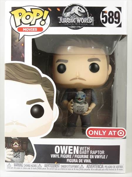 オーウェン・グレイディ with ベイビーラプトル [ジュラシック・ワールド炎の王国] FUNKO POP!(ファンコ) フィギュア