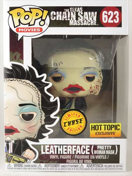 レザーフェイス プリティウーマンマスク 血しぶき版 CHASE [テキサス・チェーンソー] FUNKO POP!(ファンコ)