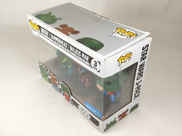 【箱傷】グリード / ハンマーヘッド / ウォーラスマン [STARWARS(スターウォーズ)] FUNKO(ファンコ) POP! 3PACK
