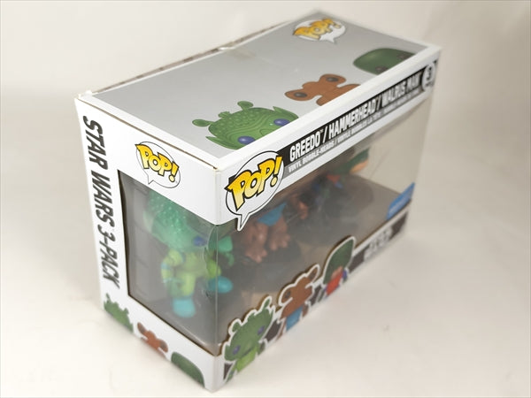 【箱傷】グリード / ハンマーヘッド / ウォーラスマン [STARWARS(スターウォーズ)] FUNKO(ファンコ) POP! 3PACK