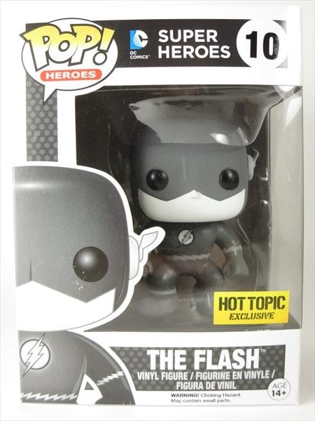 フラッシュ ブラック&ホワイト [DC SUPER HEROES] FUNKO(ファンコ) POP! HEROES 10