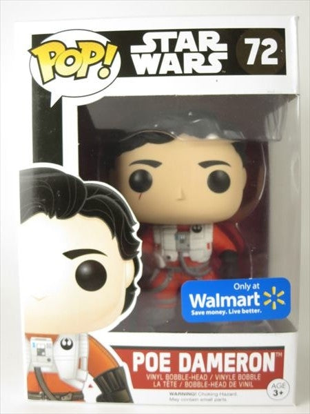 ポー・ダメロン　ヘルメットなし [STARWARS(スターウォーズ)] FUNKO(ファンコ) POP! 72