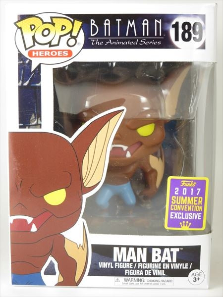 マンバット 2017年SUMMER CONVENTION限定 [THE ANIMATED SERIES] FUNKO(ファンコ) POP! HEROES 189