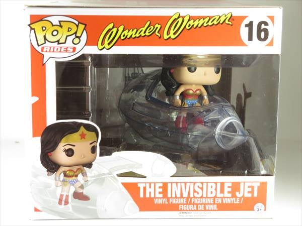 ワンダーウーマン＆インビジブルジェット [ワンダーウーマン] FUNKO(ファンコ) POP! RIDES 16