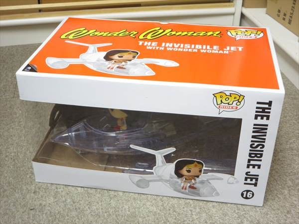 ワンダーウーマン＆インビジブルジェット [ワンダーウーマン] FUNKO(ファンコ) POP! RIDES 16