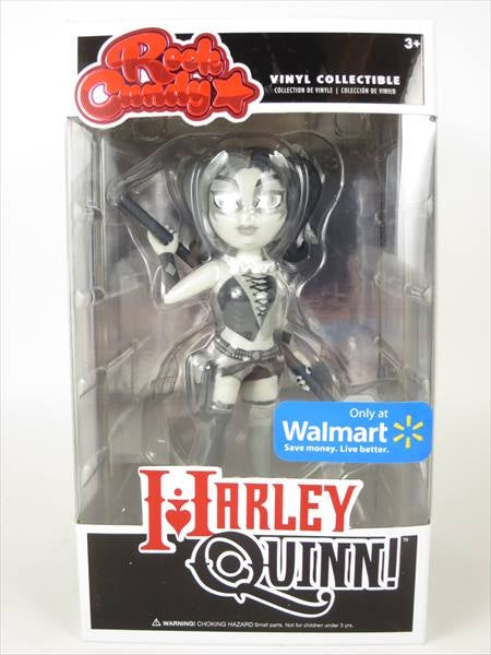 ハーレイ・クイン モノクロ版 FUNKO Rock Candy(ファンコ) ボブルヘッド