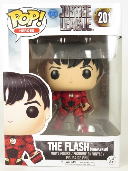フラッシュ アンマスク [ジャスティスリーグ(JUSTICE LEGAUE)] FUNKO(ファンコ) POP! HEROES 201