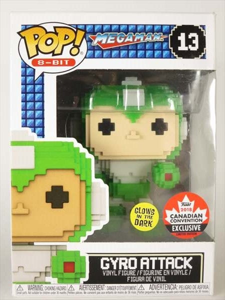 ジャイロアタック 蓄光版 2018 CANADIAN CONVENTION限定 [ロックマン(MEGAMAN)] FUNKO POP!(ファンコ) フィギュア