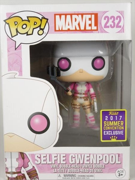 グウェンプール セルフィー 2017年 SUMMER CONVENTION限定 FUNKO POP!(ファンコ) ボブルヘッド