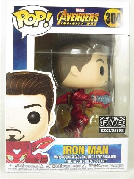 アイアンマン アンマスク版 [Avengers(アベンジャーズ・インフィニティウォー)] FUNKO(ファンコ) POP! 304