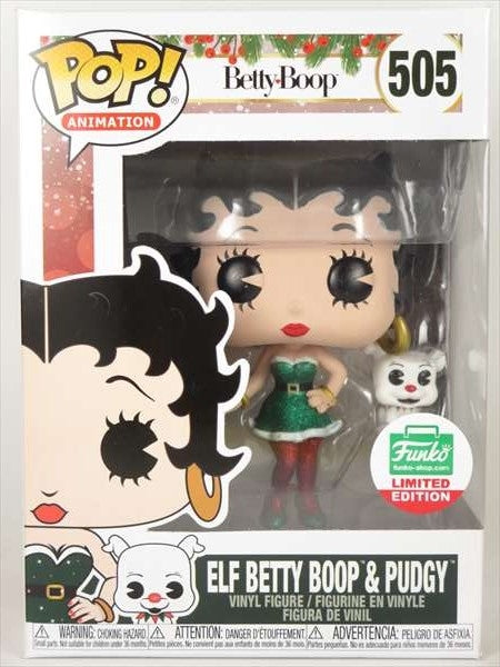 エルフベティ・ブープ&パジー FUNKOショップ限定 [BETTY BOOP(ベティ・ブープ)] FUNKO(ファンコ) POP! ANIMATION 505