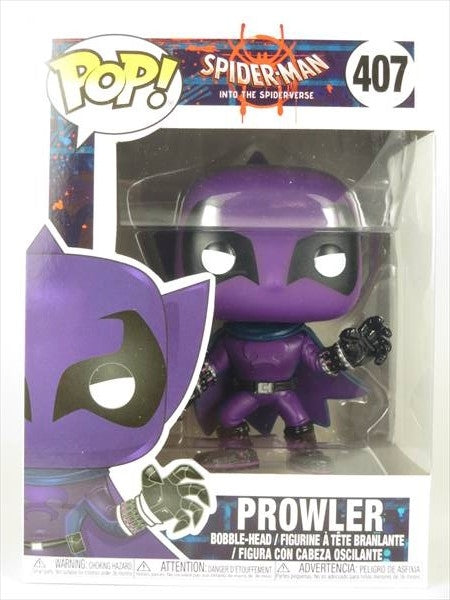 プラウラー スパイダーマン [スパイダーマン スパイダーバース] FUNKO POP!(ファンコ) ボブルヘッド