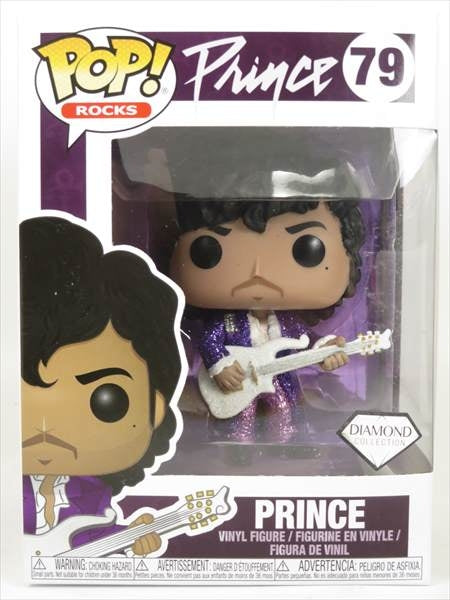 プリンス Purple Rain ダイヤモンドグリッター [Prince] FUNKO(ファンコ) POP! ROCKS 79