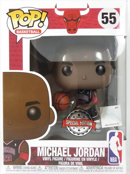 マイケル・ジョーダン 黒ユニフォーム [シカゴ・ブルズ] FUNKO(ファンコ) POP! BASKETBALL 55