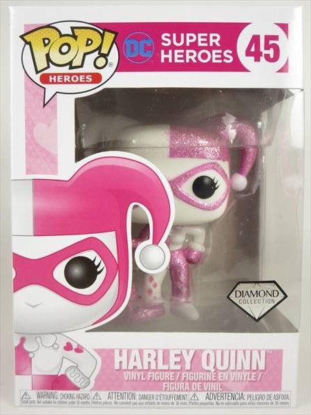 ハーレイ・クイン ピンク ダイヤモンドグリッター [DC SUPER HEROES] FUNKO(ファンコ) POP! HEROES 45