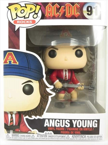 アンガス・ヤング 赤ジャケット [AC/DC] FUNKO(ファンコ) POP! ROCKS 91