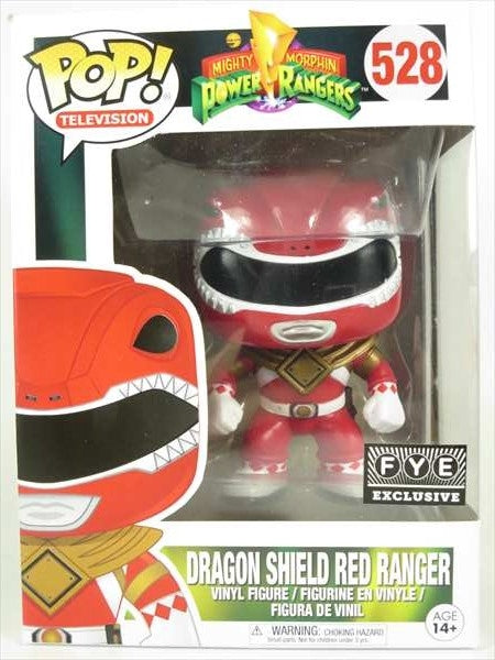 ドラゴンシールド レッドレンジャー [パワーレンジャー] FUNKO(ファンコ) POP! TELEVISION 528